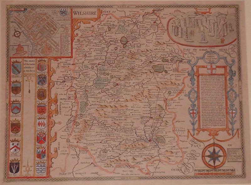 Map of Wiltshire - Speed